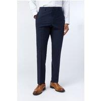 Ted Baker Men's Slim Fit Performance Performance Panama Trousers in Navy | Size: 34R