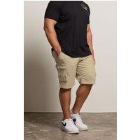 BadRhino Men's Stretch Cargo Shorts in Stone | Size: 54R