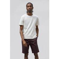 Enorsia Men's Folded Hem Shorts in Brown | Size: 34