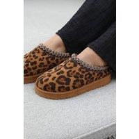 Where's That From Women's 'Oak' Aztec Detail Faux Fur Lining Mini Boots | Size: 3