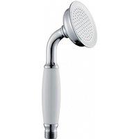 Nes Home Chrome Bathroom Traditional Shower Handset in Silver