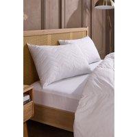 Snuggledown Scandi Rebound Pillow, Firm Support, 2 Pack in White