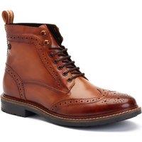 Base London Men's Dealer Brogue Boot in Tan | Size: 10