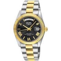 Gevril Men's West Village, Swiss Automatic Watch, Black Dial, 316L Stainless Steel, & Sapphire Crystal