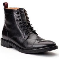 Base London Men's Plymouth Toe Cap Boot in Black | Size: 10