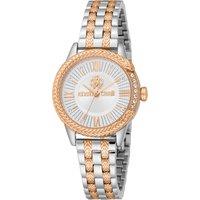 Roberto Cavalli Women's Women Stainless Steel Two Tone Silver & Rose Gold Color Watch