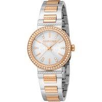 Roberto Cavalli Women's Women Stainless Steel Two Tone Silver & Rose Gold Color Watch