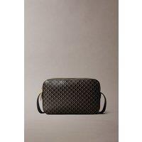 Calvin Klein Women's Aop Elongated Camera Bag Black Aop