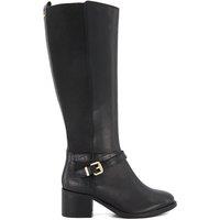 Dune London Women's 'Tildy' Leather Knee High Boots in Black | Size: 4