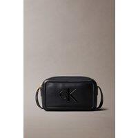 Calvin Klein Women's Raised Ck Camera Bag Black
