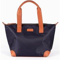 Etre Women's Harlowe Classic Tote Beach Bag - Nylon/PU in Navy