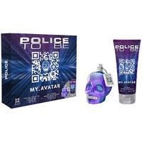 Police Men's To Be My Avatar Man Eau De Toilette 40ml Gift Set in Misc