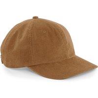 Beechfield Men's Heritage Cord Cap Pack of 2 in Camel