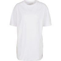 Build Your Brand Women's Boyfriend Oversized T-Shirt in White | Size: XL