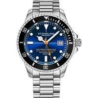 STHRLING Original Men's Depthmaster 883H Automatic Swiss Dive Watch with Water Resistance up to 660 Feet in Dark Blue