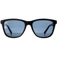 Salvatore Ferragamo Men's Rectangle Matte Black Blue SF998S