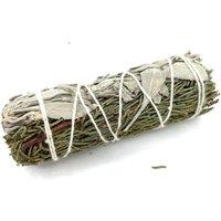 KDMD Smudge Stick - White Sage & Juniper 10cm in Green