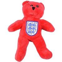 England FA Crest Teddy Bear in Dark Red