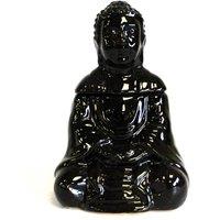KDMD Sitting Buddha Oil Burner - Black