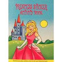 WF Graham A6 Sticker & Activity Books (Pack of 24) in Red