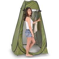 Hygrad Built to Survive Instant Pop Up Toilet Tent Portable Foldable Camping Tent in Green