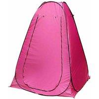 Hygrad Built to Survive Instant Pop Up Toilet Tent Portable Foldable Camping Tent in Pink