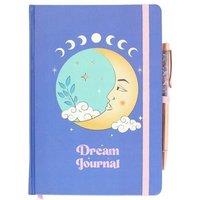 KDMD The Moon Dream Journal with Amethyst Pen in Blue