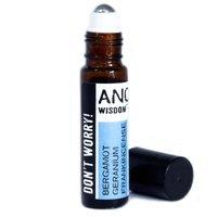 KDMD 10ml Roll On Essential Oil Blend - Don't Worry in Black