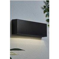 ValueLights Jake Matte Black Downlight IP65 LED Outdoor Wall Light