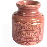 KDMD Lrg Home Oil Burner - Love Home Sweet Home in Maroon