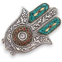 KDMD Green Small Hamsa Incense Holder
