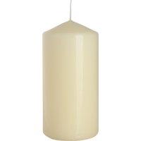 KDMD Pillar Candle 60x120mm - Ivory in White