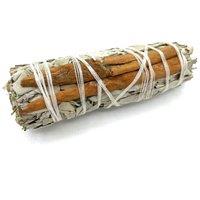 KDMD Smudge Stick - White Sage & Cinnamon 10cm