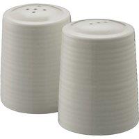 Belleek Living 'Ripple' Salt & Pepper Set in White
