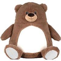 Mumbles Zippie Teddy Bear in Brown