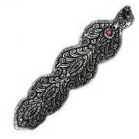 KDMD Polished Aluminium Buddha Long Incense Holder 20cm in Silver