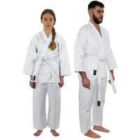 Urban Fight Karate Uniform in White | Size: 160 cm