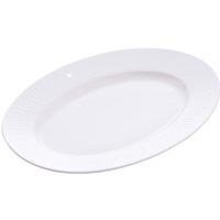Belleek Living 'Erne' Large Oval Platter in White