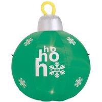 Living and Home 1.2M Christmas Inflatables Lights Large Bulb in Green
