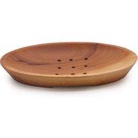 KDMD Classic Mahogany Soap Dish - Oval in Brown