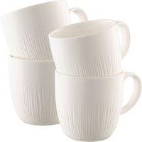 Belleek Living 'Erne' Mug Set of 4 in White