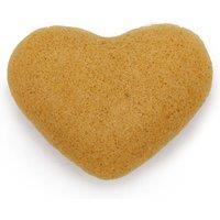 KDMD Konjac Heart Sponge - Peach in Yellow
