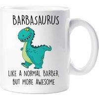 60 SECOND MAKEOVER Barbasaurus Mug in White