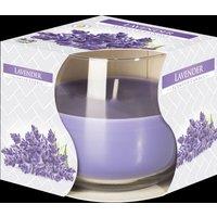 KDMD Scented Glass Jar Candle - Lavender in Purple
