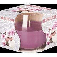 KDMD Scented Glass Jar Candle - Garden SPA in Pink