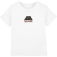Star Wars Ship Fights Kids T-Shirt White | Size: 5-6 Years