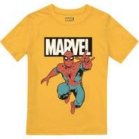 Marvel Spider Man Jump T-Shirt in Yellow | Size: 5-6 Years