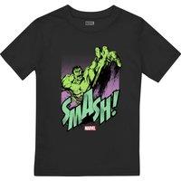Hulk Gamma Smash T-Shirt Black | Size: 7-8 Years
