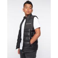 Kings Will Dream Boy's Mavin Puffer Gilet in Black | Size: 11-12 Years