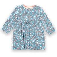 Kite Girl's Winter Woodland Dress in Blue | Size: 6-9 m